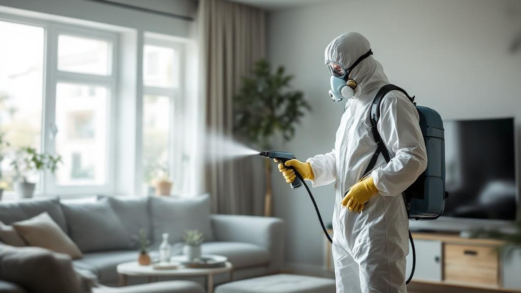 Дезинфекция помещений: методы, задачи и особенности