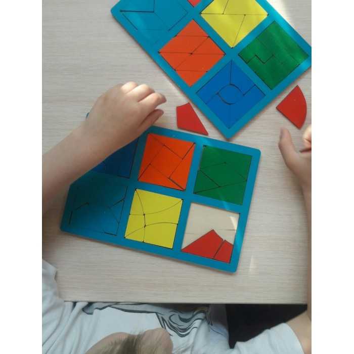 Кубики никитина - логическая головоломка для интеллектуального развития ребенка дошкольного возраста