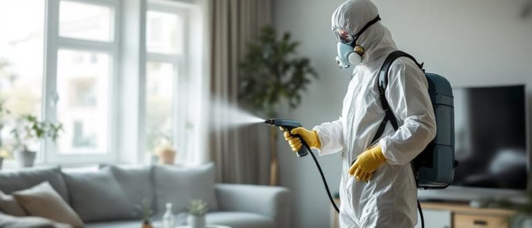 Дезинфекция помещений: методы, задачи и особенности