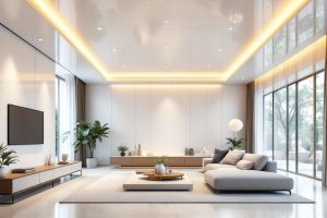 Натяжные потолки: особенности, виды и монтаж