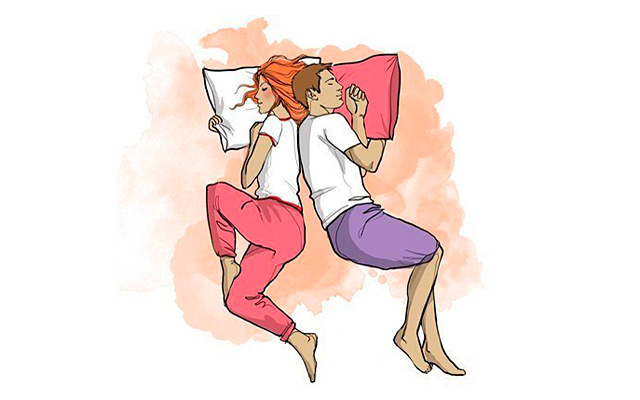 Позы для сна вдвоем: ложечки, в обнимку, как спать в паре, чтобы было удобно