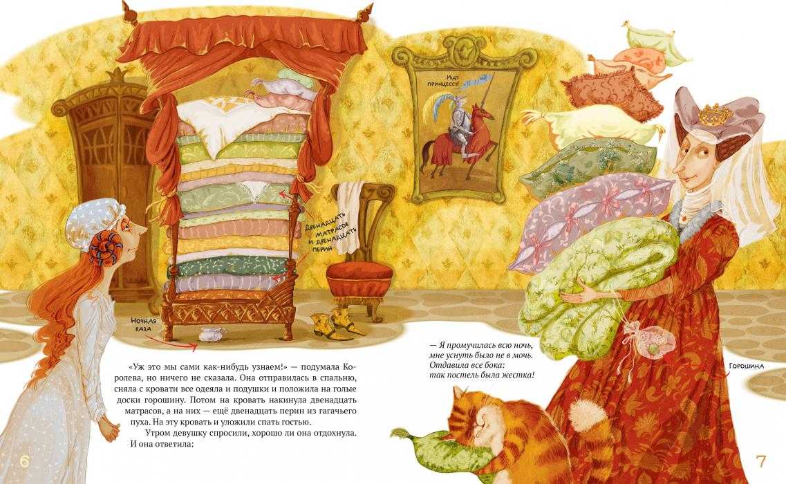 Сказка про принцессу читать на ночь детям от 4 до 5 лет