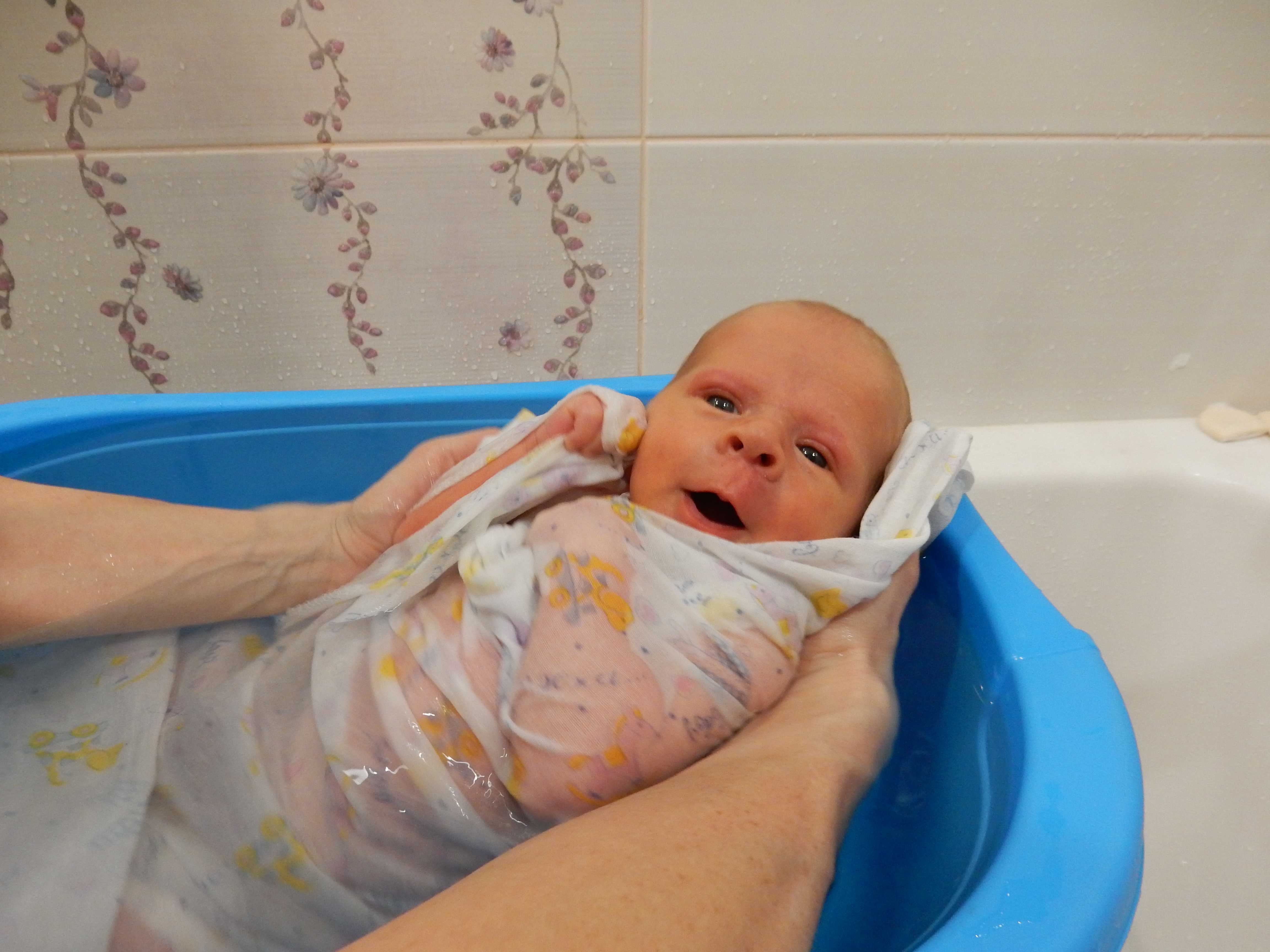Что нужно для купания новорождённого - я happy мама