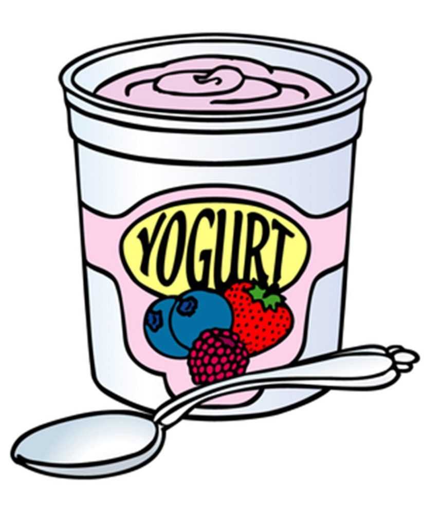 Йогурт замороженный йогурт книжка-раскраска рисование молочные продукты, йогурт, png