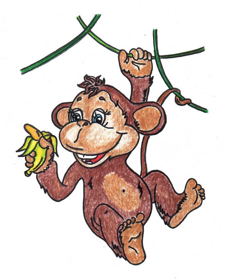 Анекдоты про обезьян
