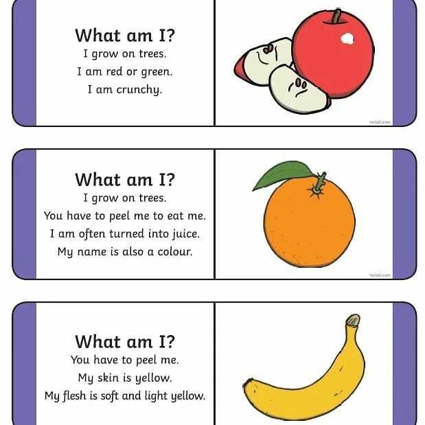 Загадки на английском языке для детей разного возраста с переводом и ответами