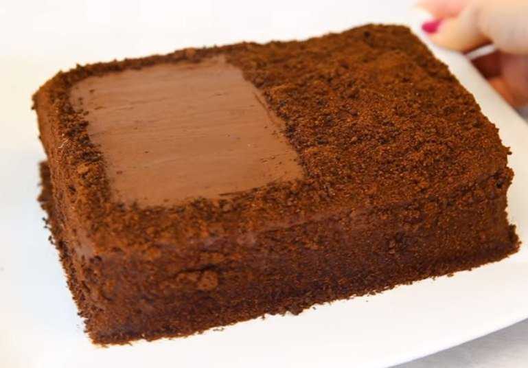 Великолепный шоколадный бисквит без муки: вкусно и полезно