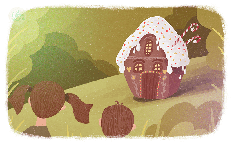 Пряничный домик — сказка шарля перро