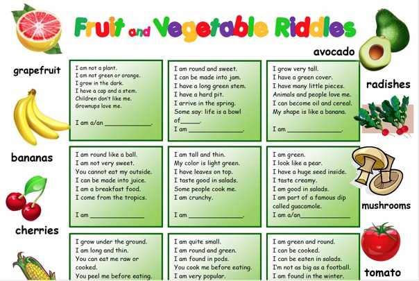 100 стихов про фрукты для детей: короткие и легкие