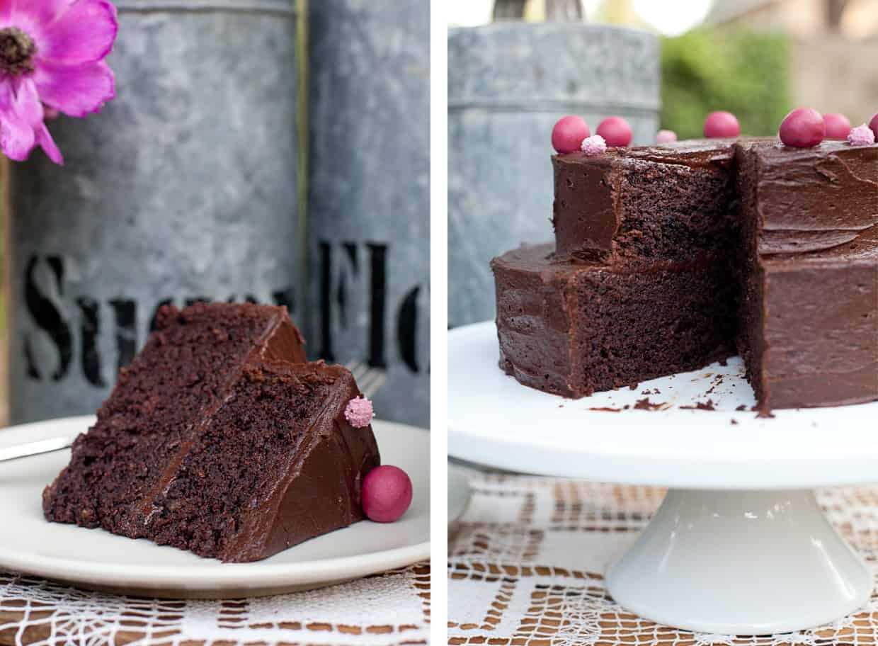 Как приготовить шоколадный торт без муки