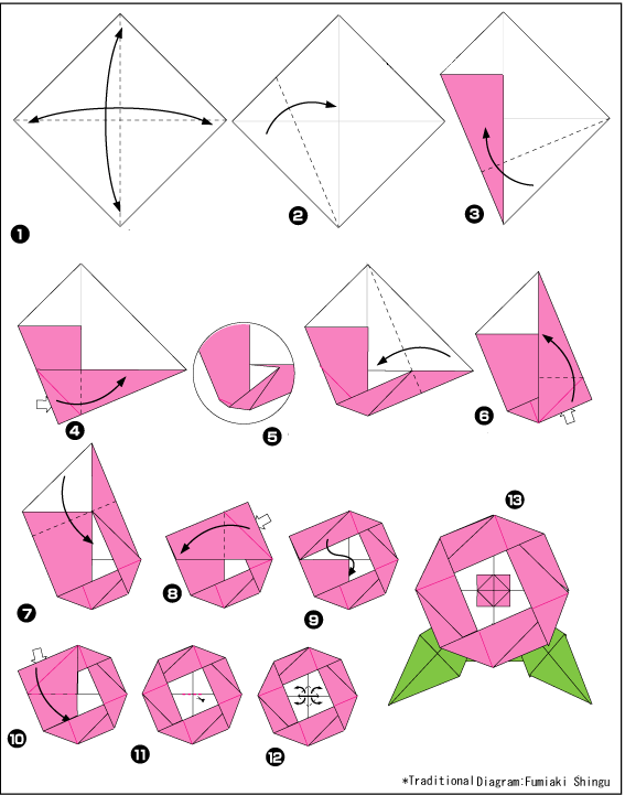 Как делать оригами - wikihow