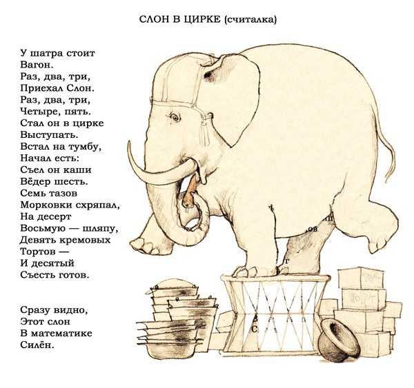 Колыбельная сказка про слона читать онлайн бесплатно
