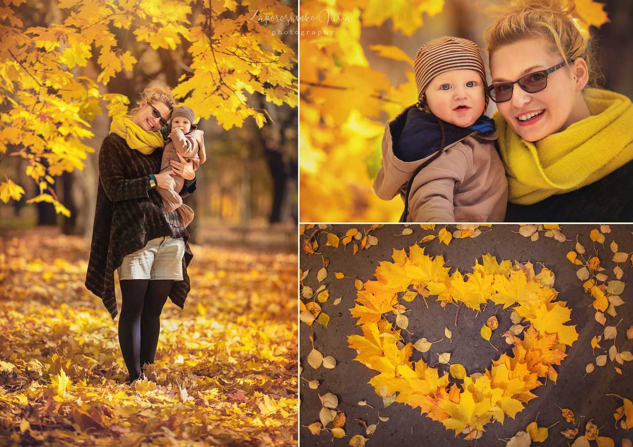 Осенняя фотосессия - топ 10 простых и самых интересных идей