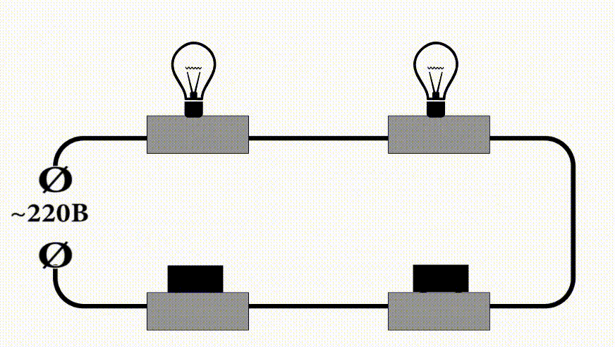 Электрическая лампочка соединение. Схема электрической цепи с 2 лампами. Электрическая цепь с 2 лампочками. Цепь 2 лампы 2 выключателя. Эл.цепь подключения лампы.