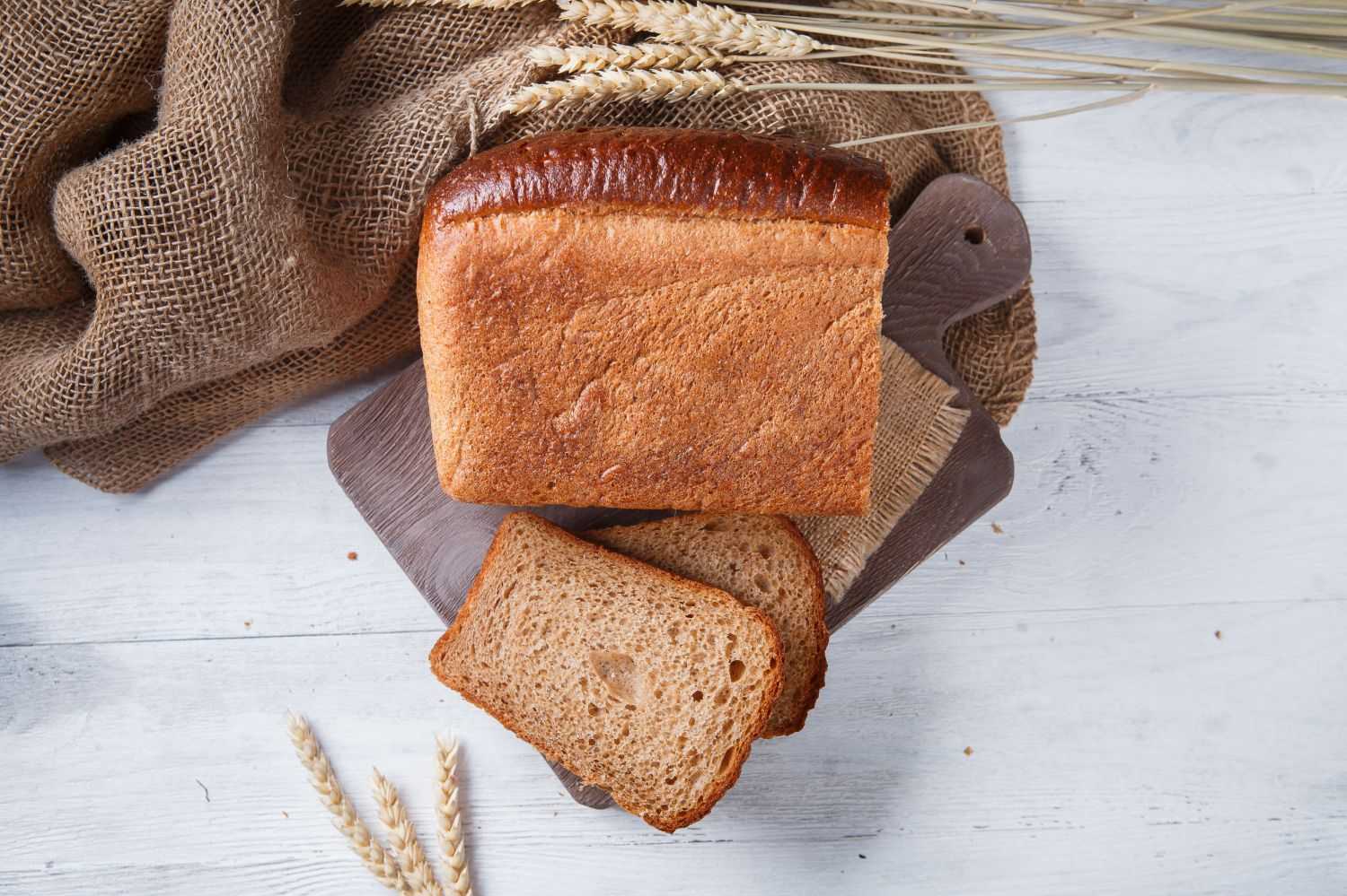 Ржаной хлеб в магазине