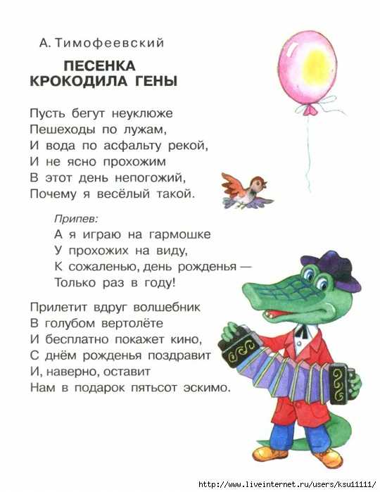 Iz multfilma cheburashka i krokodil gena  – слушать и скачать музыку онлайн
