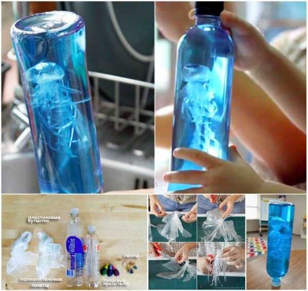Медуза в бутылке своими руками. необычные способы использования медуз